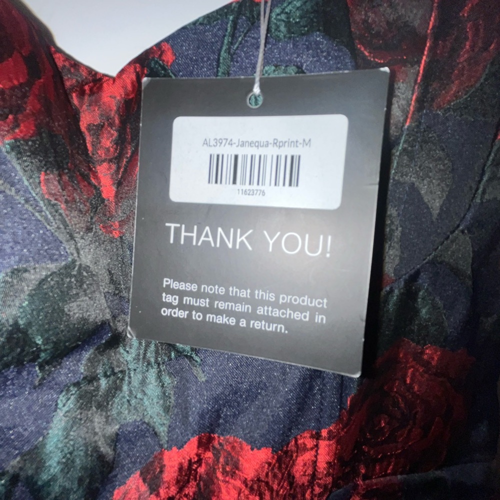 NWT Alieva Janequa Rose Corset Mini Dress - Picture 5 of 6